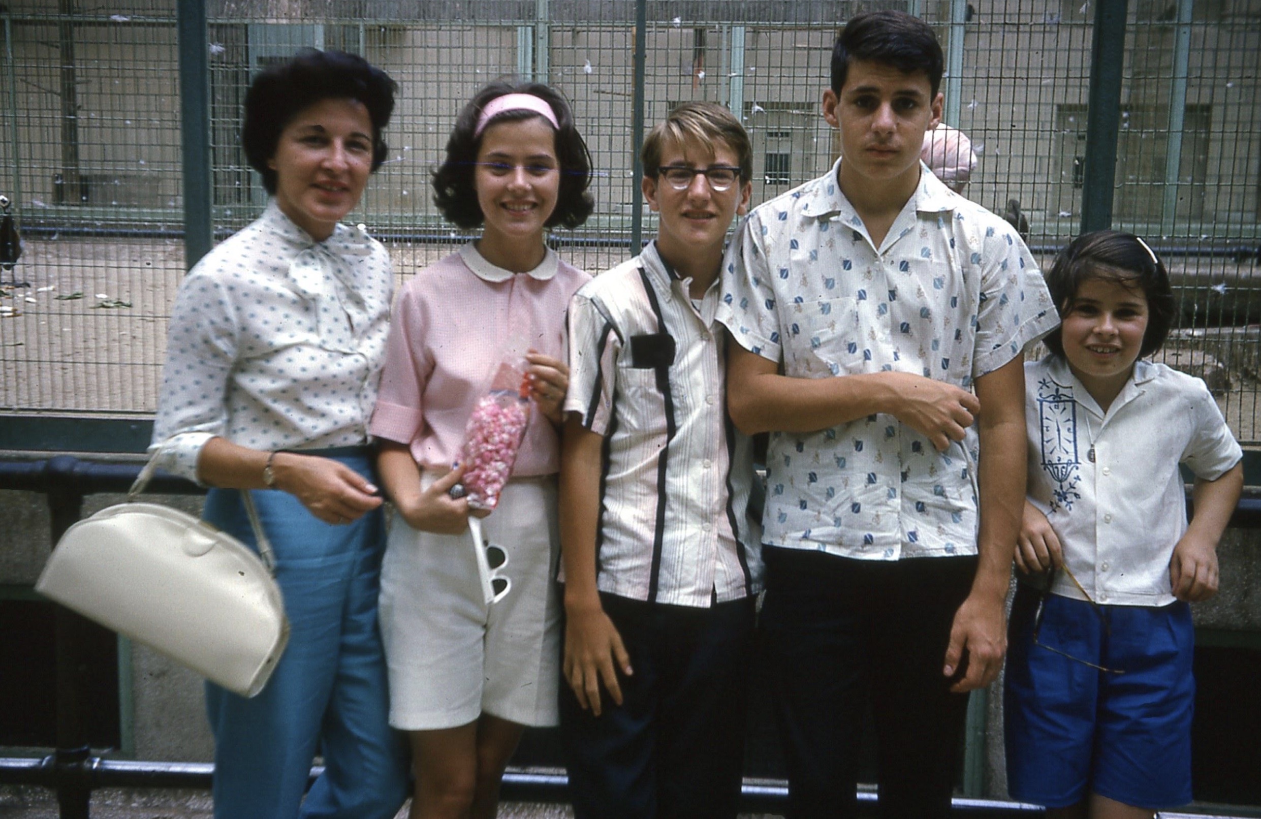 Awkward teenage years, 1960. 